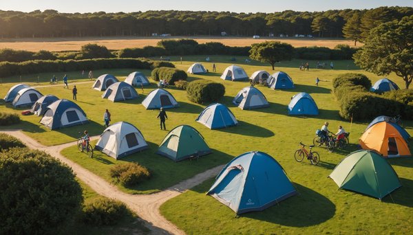 Pourquoi les campings de Concarneau en Bretagne proposent durant l'année des promotions de séjour à prix réduit ?