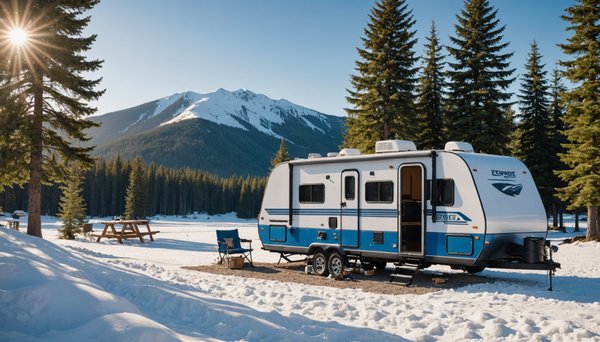 Conseils pour trouver un emplacement de camping-car abordable près d'une station de ski