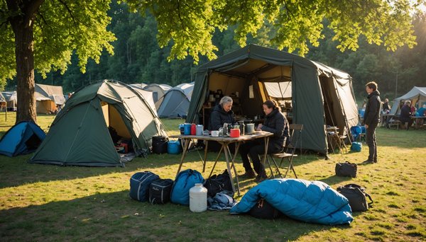 Quand est la meilleure période pour s'équiper à petit prix pour faire du camping dans le Périgord Noir ?