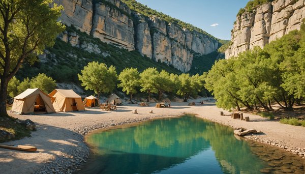 Quand réserver camping pas cher en Ardèche en promo ?