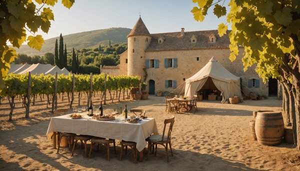 Camping dans les régions viticoles de France - Offres spéciales disponibles dès maintenant !